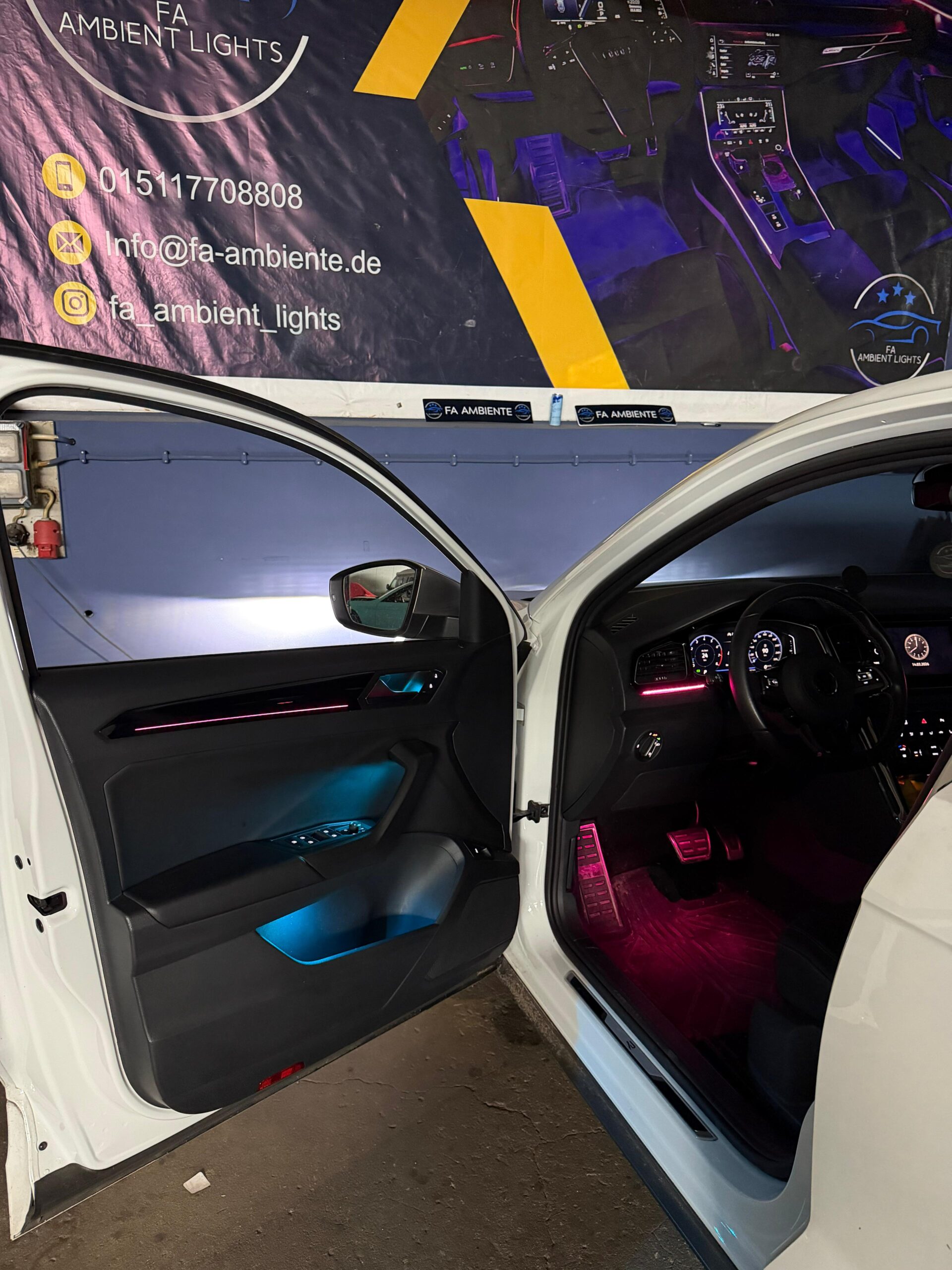 Ambiente Beleuchtung für VW T-Roc – Bild 2