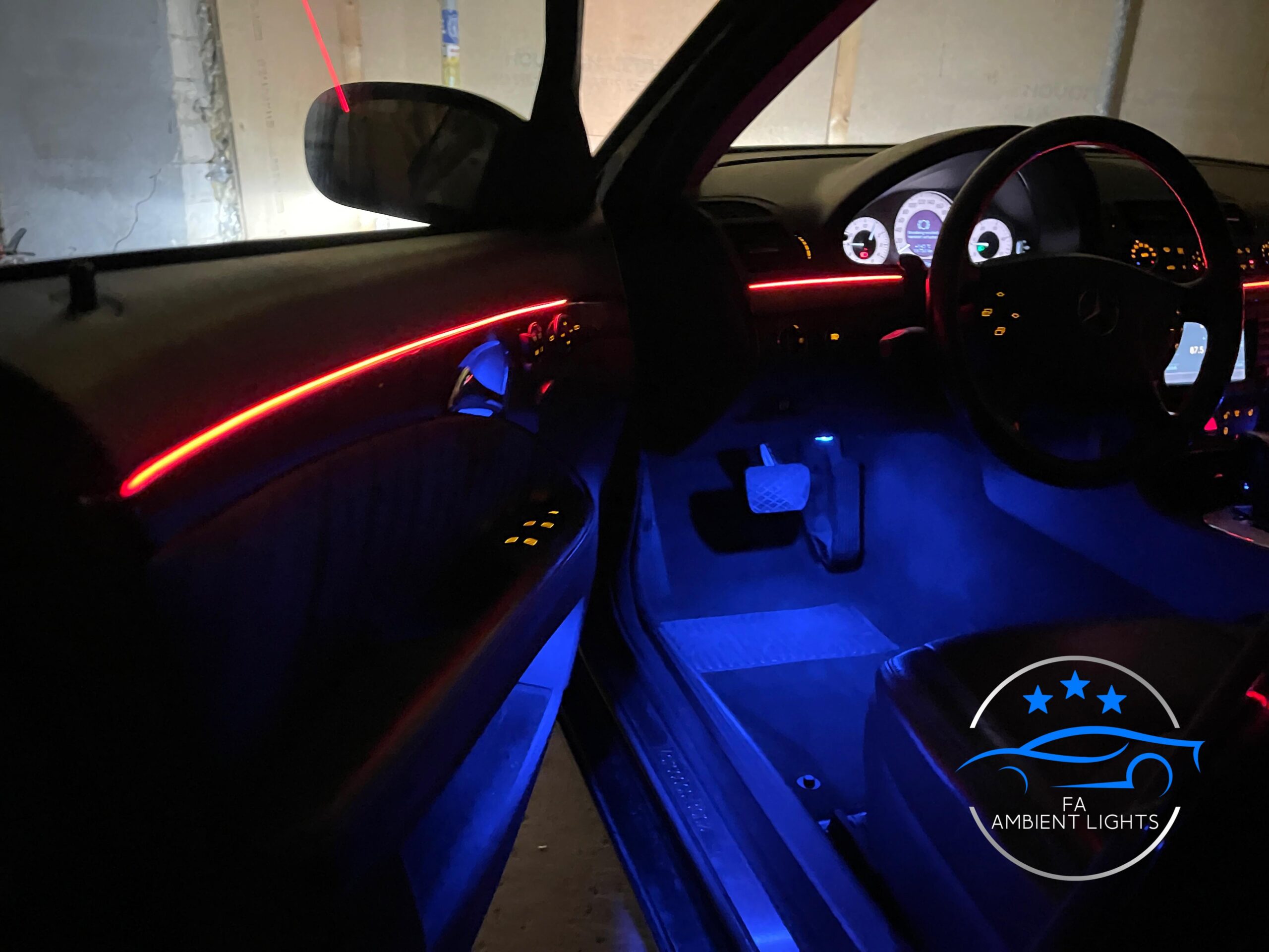 Ambiente Beleuchtung für Mercedes E-Klasse W211 – Bild 2