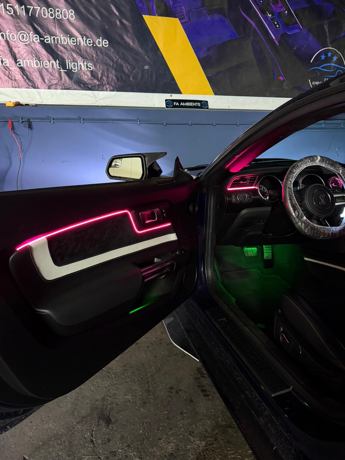 Ambiente Beleuchtung für Ford Mustang – Bild 9