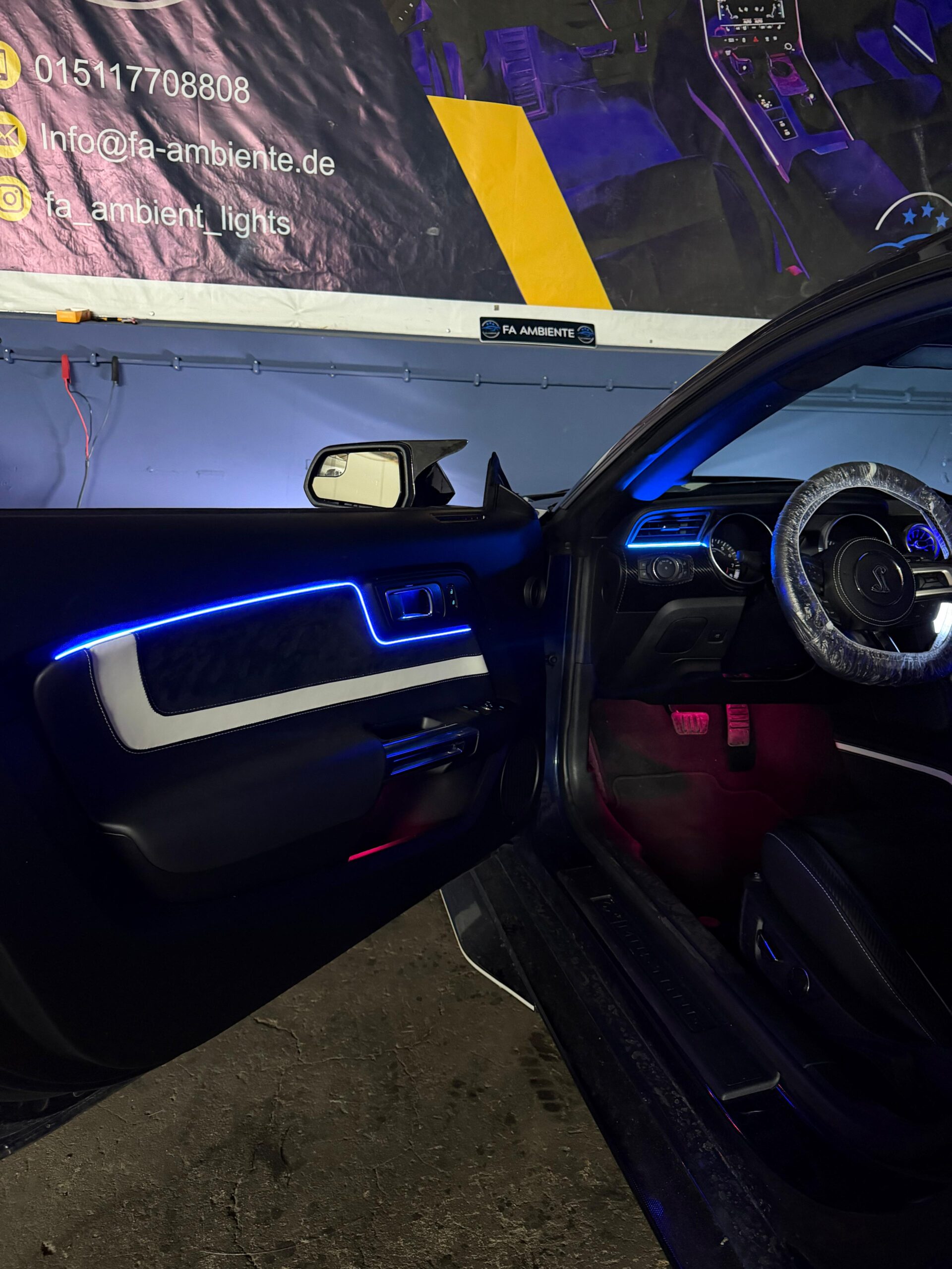 Ambiente Beleuchtung für Ford Mustang – Bild 22
