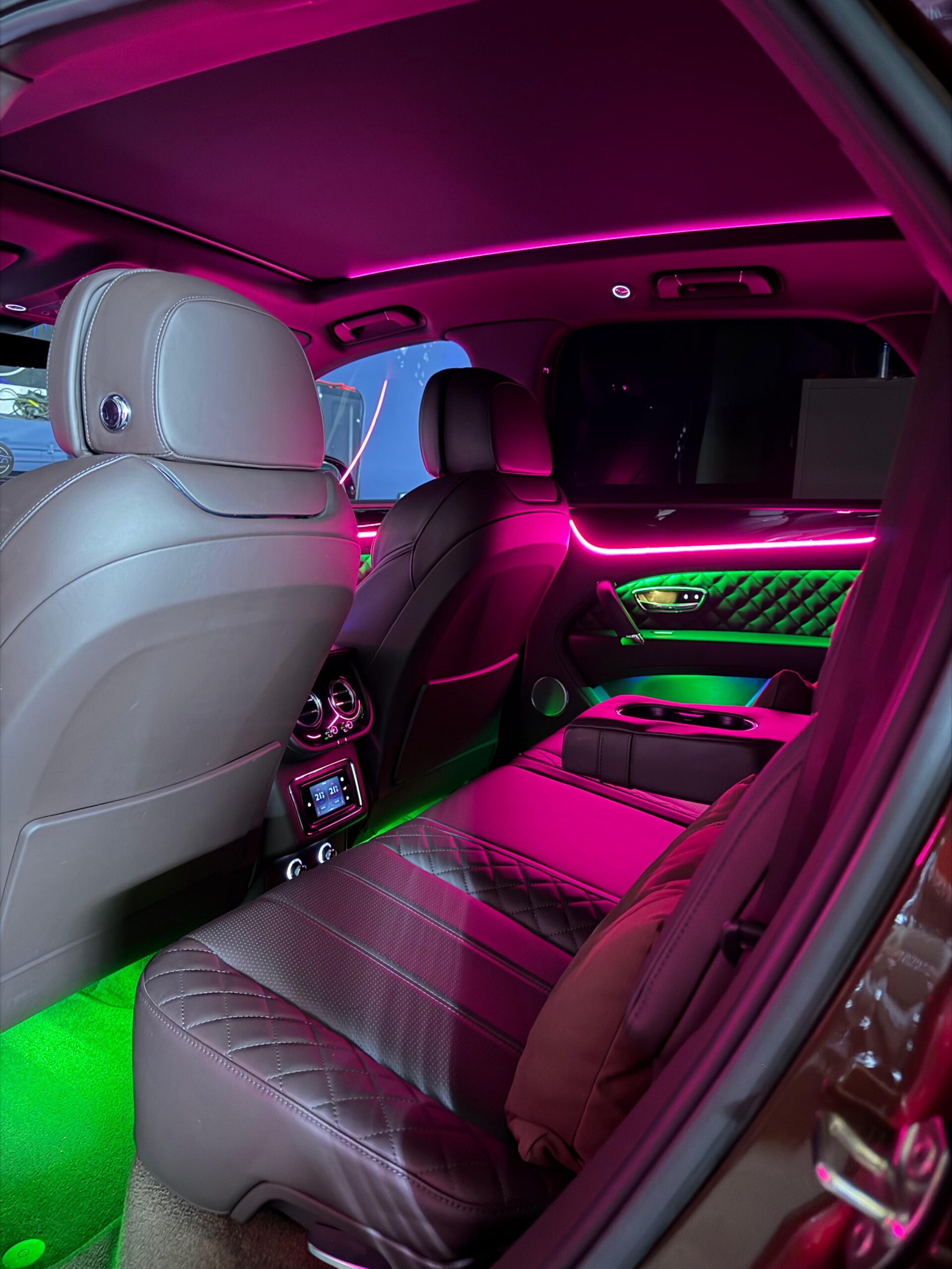Ambiente Beleuchtung für Bentley Bentayga – Bild 7