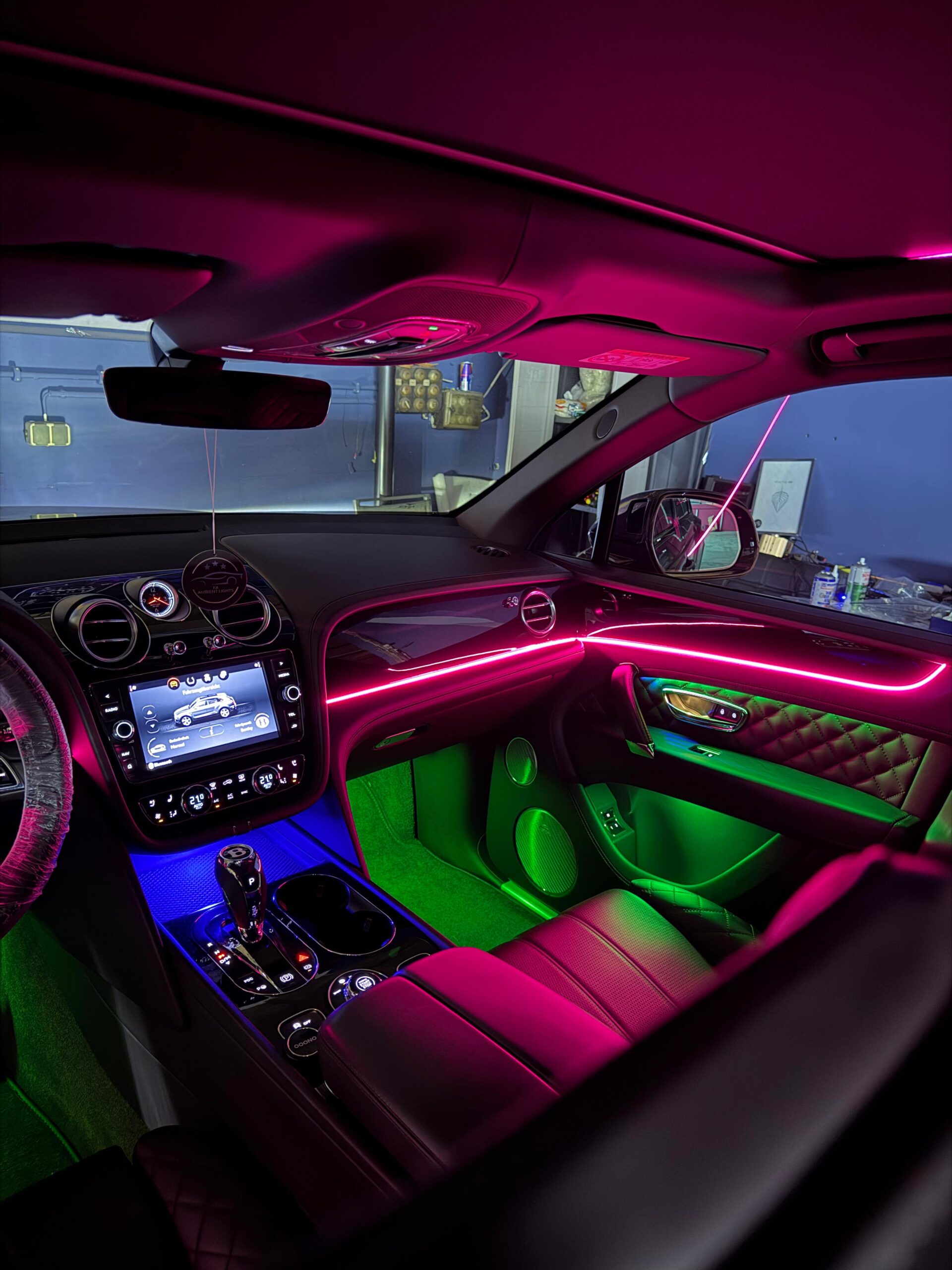 Ambiente Beleuchtung für Bentley Bentayga – Bild 6