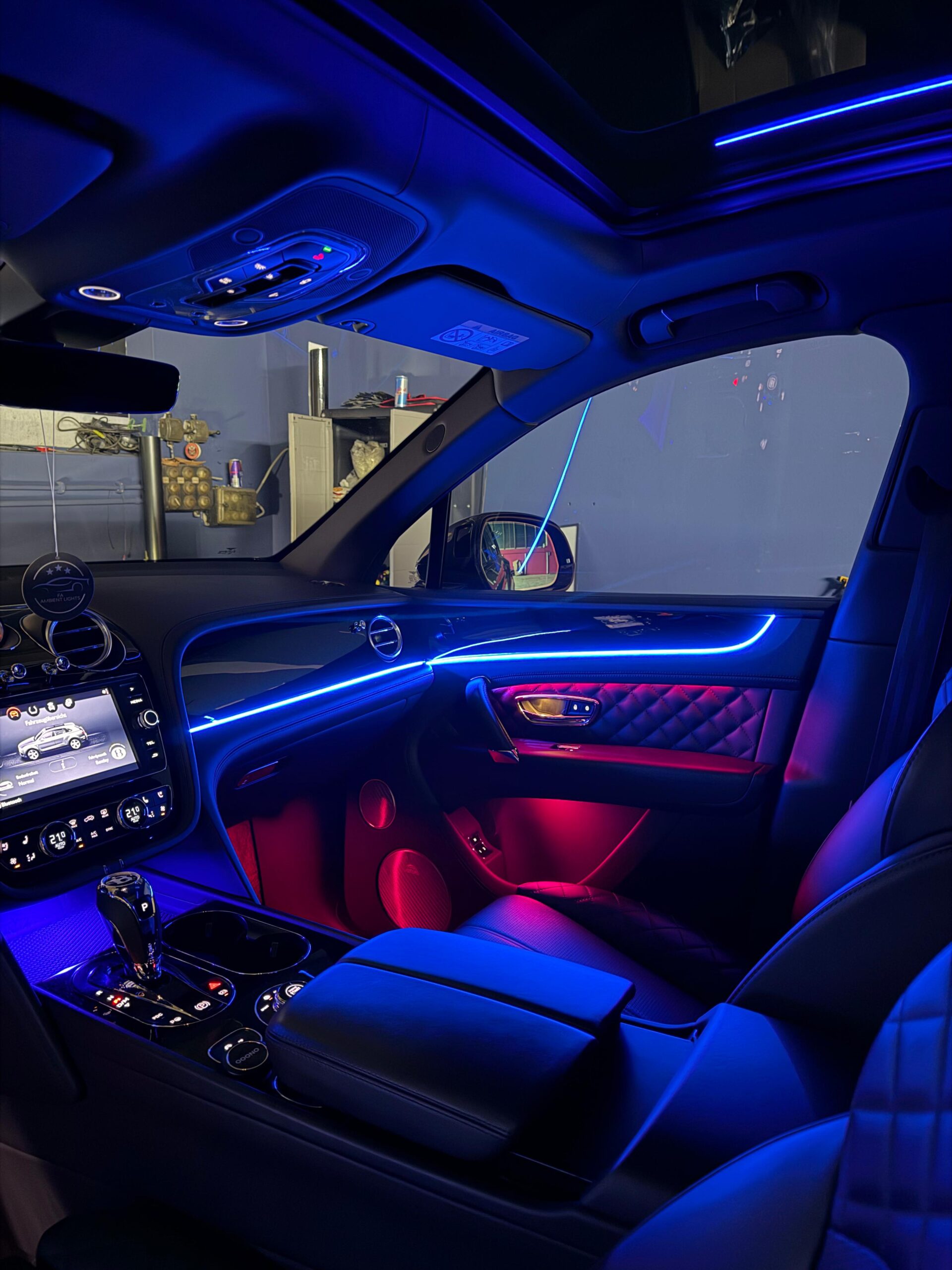 Ambiente Beleuchtung für Bentley Bentayga – Bild 10