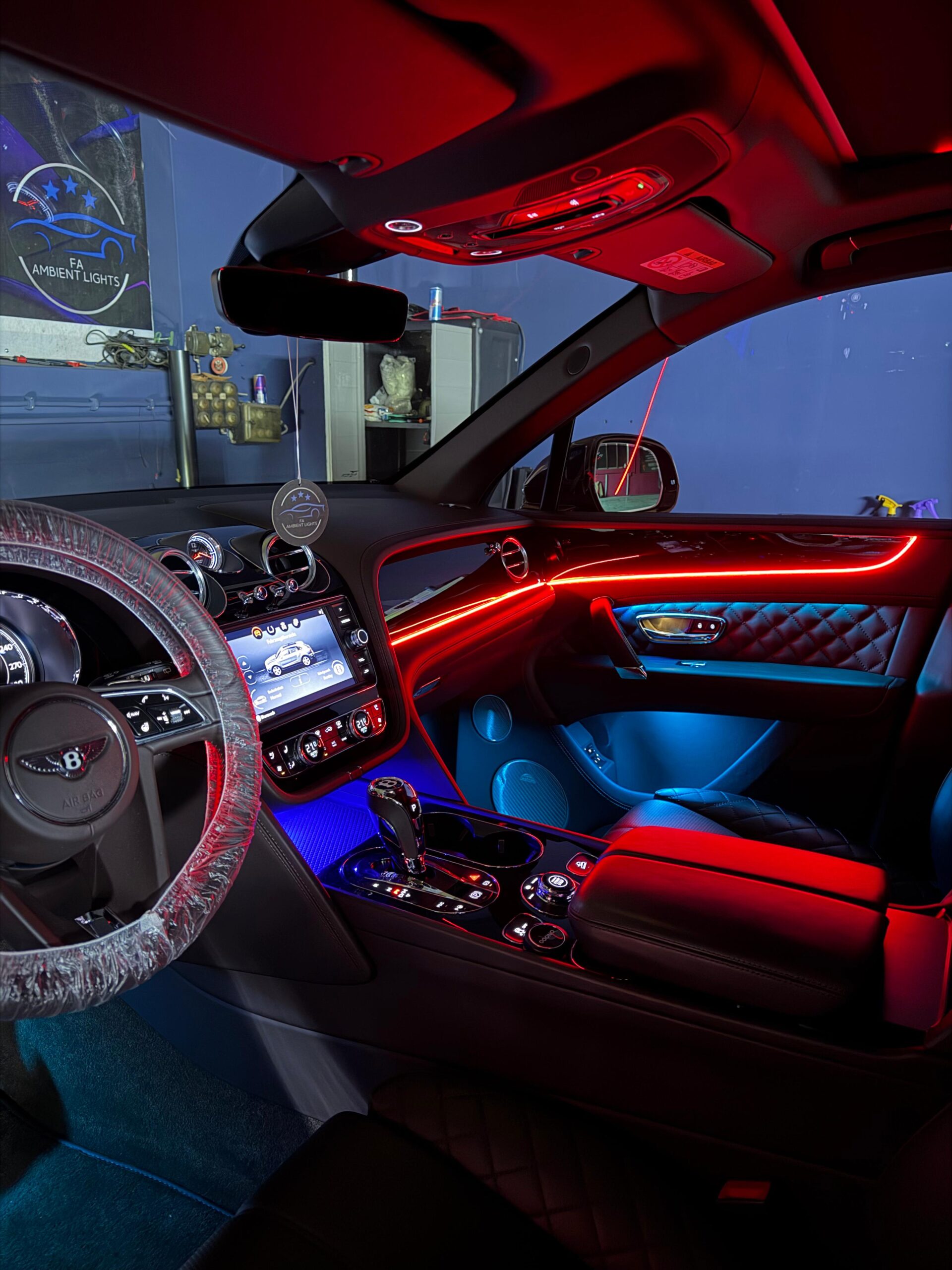 Ambiente Beleuchtung für Bentley Bentayga – Bild 2