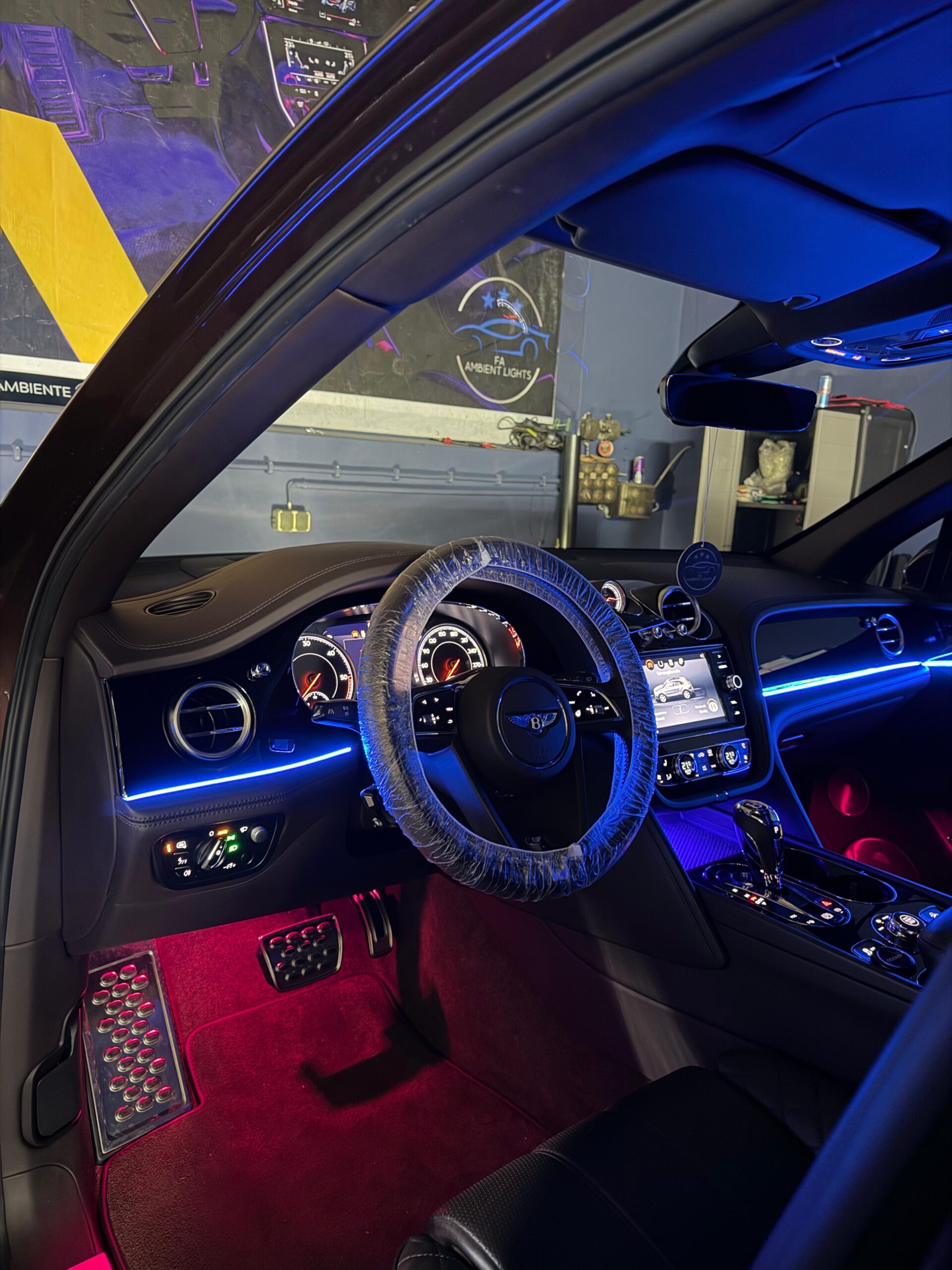 Ambiente Beleuchtung für Bentley Bentayga – Bild 15